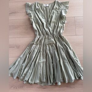 Elegant Sage Green Dress